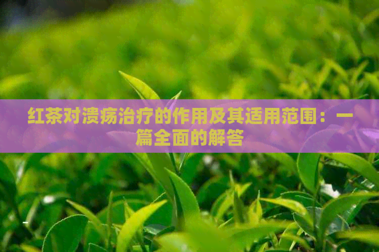 红茶对溃疡治疗的作用及其适用范围：一篇全面的解答