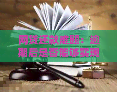 网贷还款难题：逾期后是否能够实现分期付款？