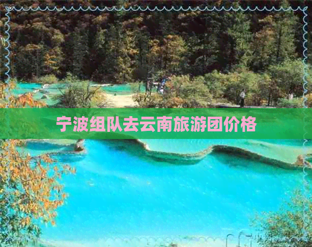 宁波组队去云南旅游团价格