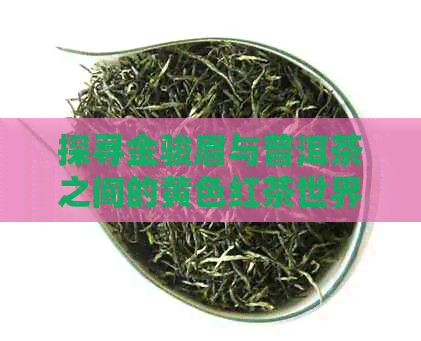 探寻金骏眉与普洱茶之间的黄色红茶世界：它的名字是什么？