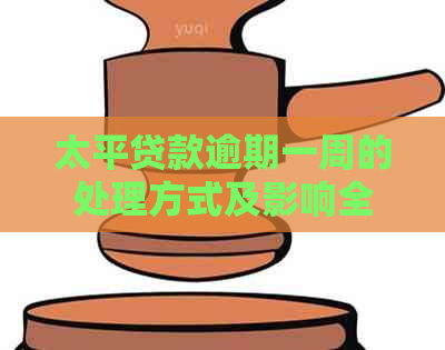 太平贷款逾期一周的处理方式及影响全解析