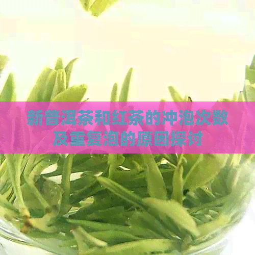 新普洱茶和红茶的冲泡次数及重复泡的原因探讨