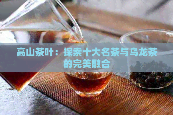 高山茶叶：探索十大名茶与乌龙茶的完美融合