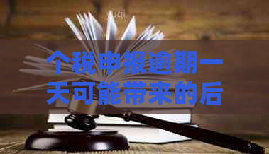 个税申报逾期一天可能带来的后果及应对策略