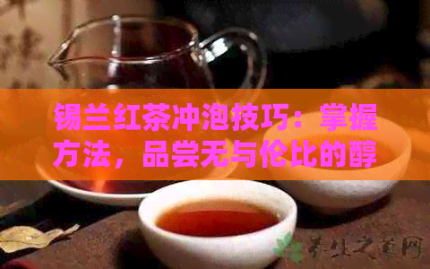 锡兰红茶冲泡技巧：掌握方法，品尝无与伦比的醇香