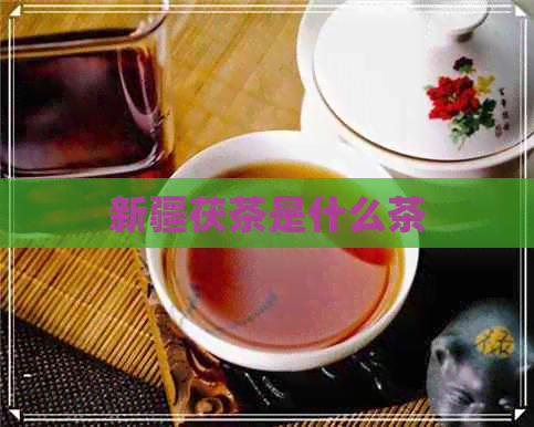 新疆茯茶是什么茶