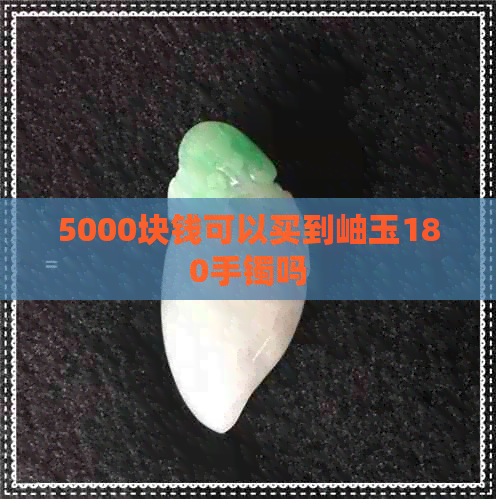 5000块钱可以买到岫玉180手镯吗