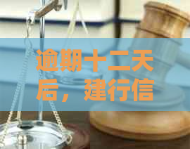 逾期十二天后，建行信用卡会有哪些后果？如何解决逾期问题？