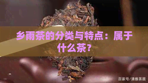 乡雨茶的分类与特点：属于什么茶？