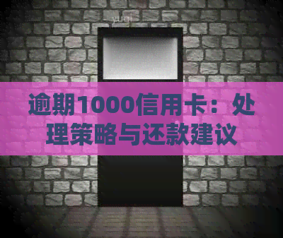 逾期1000信用卡：处理策略与还款建议