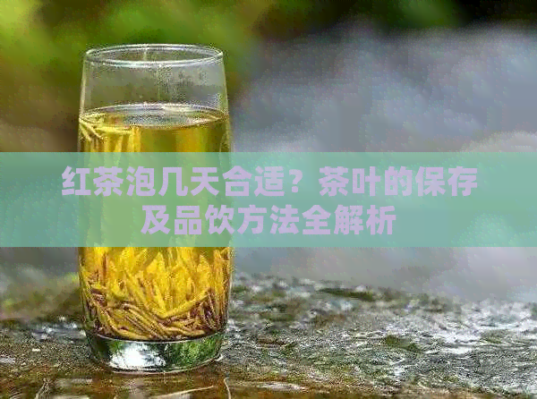 红茶泡几天合适？茶叶的保存及品饮方法全解析