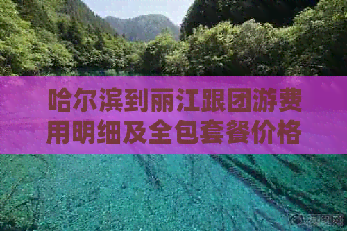 哈尔滨到丽江跟团游费用明细及全包套餐价格分析，带你了解旅游预算和选择