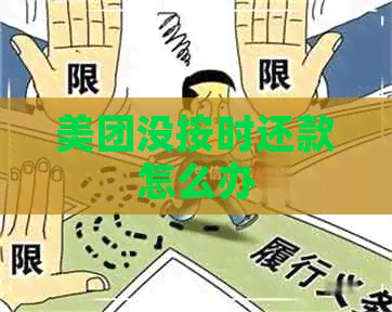 美团没按时还款怎么办