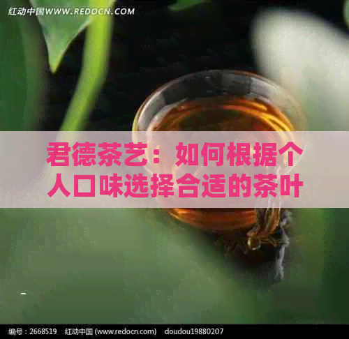 君德茶艺：如何根据个人口味选择合适的茶叶？200cc茶水冲泡方法全解析