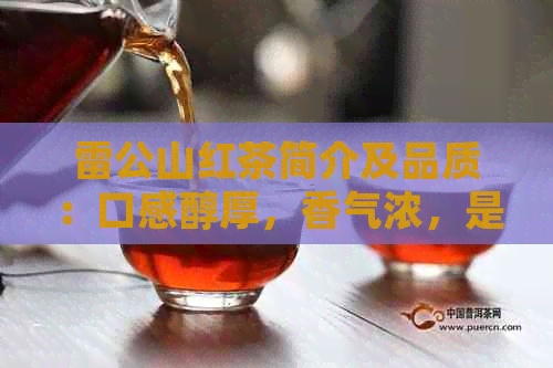 雷公山红茶简介及品质：口感醇厚，香气浓，是一款优质的红茶。