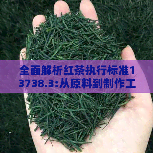 全面解析红茶执行标准13738.3:从原料到制作工艺，了解红茶品质的关键要素