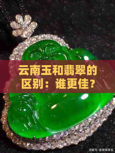 云南玉和翡翠的区别：谁更佳？市场价格真低吗？与翡翠有何异同？