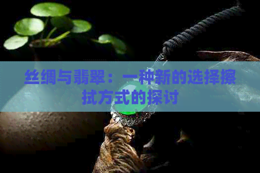 丝绸与翡翠：一种新的选择擦拭方式的探讨