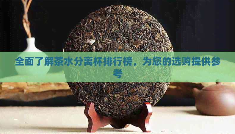 全面了解茶水分离杯排行榜，为您的选购提供参考