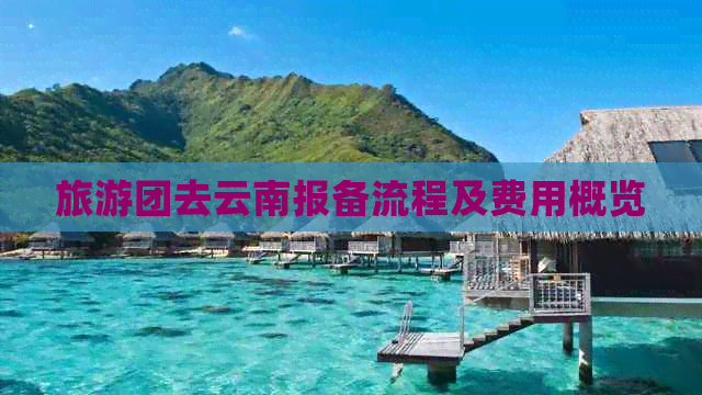 旅游团去云南报备流程及费用概览