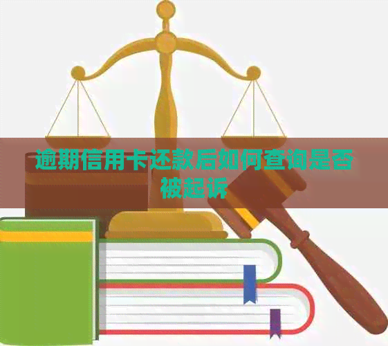 逾期信用卡还款后如何查询是否被起诉