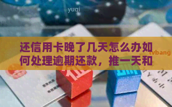 还信用卡晚了几天怎么办如何处理逾期还款，推一天和两天的解决办法。