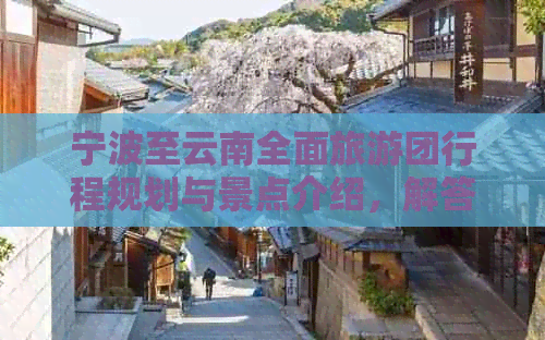 宁波至云南全面旅游团行程规划与景点介绍，解答用户常见问题