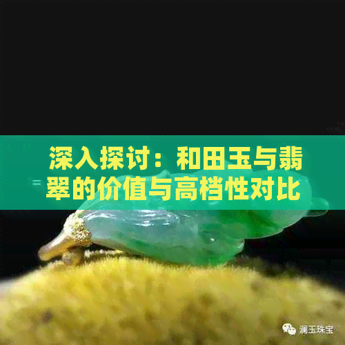  深入探讨：和田玉与翡翠的价值与高档性对比