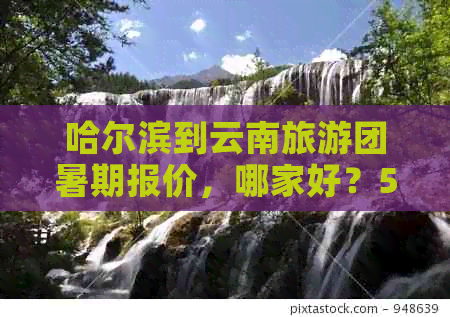 哈尔滨到云南旅游团暑期报价，哪家好？5日游多少钱？价格是多少？