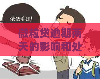 微粒贷逾期两天的影响和处理方式：还款后是否会产生什么后果？