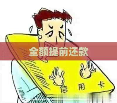 全额提前还款