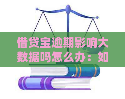 借贷宝逾期影响大数据吗怎么办：如何处理逾期还款并保护个人信用？