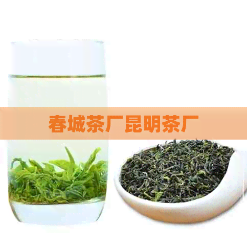 春城茶厂昆明茶厂