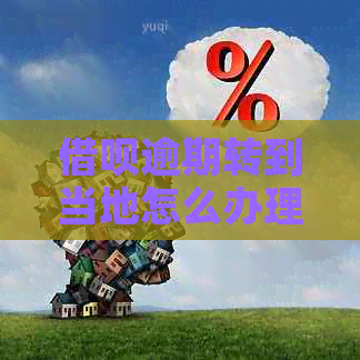 借呗逾期转到当地怎么办理期还款手续