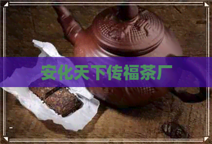 安化天下传福茶厂