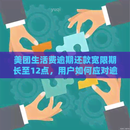 美团生活费逾期还款宽限期长至12点，用户如何应对逾期问题？