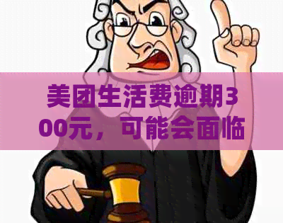 美团生活费逾期300元，可能会面临起诉吗？如何处理这种情况？