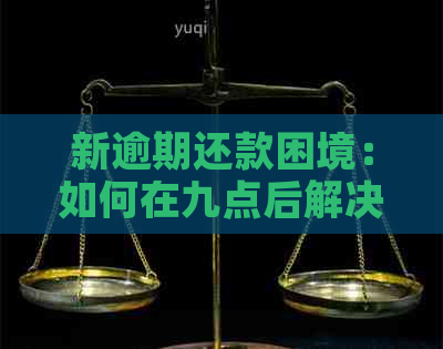 新逾期还款困境：如何在九点后解决网贷问题