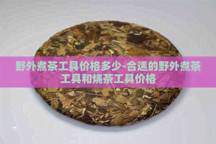 野外煮茶工具价格多少-合适的野外煮茶工具和烧茶工具价格