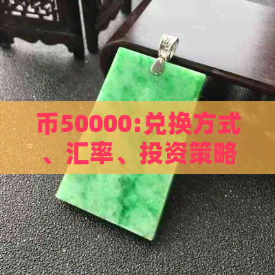 币50000:兑换方式、汇率、投资策略及风险分析