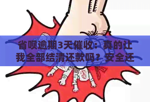 省呗逾期3天：真的让我全部结清还款吗？安全还款资讯解析