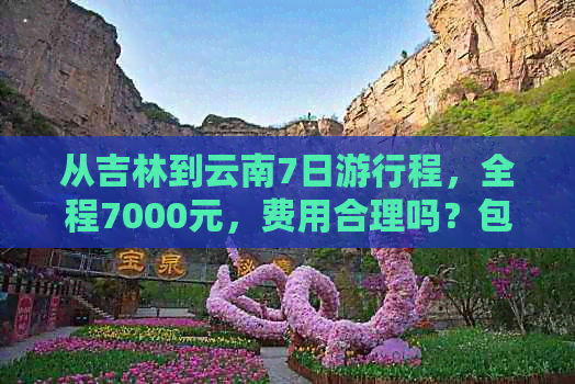 从吉林到云南7日     程，全程7000元，费用合理吗？包含哪些项目？