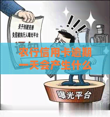 农行信用卡逾期一天会产生什么影响？如何避免逾期还款？