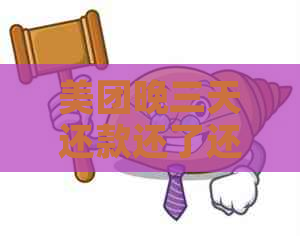 美团晚三天还款还了还能再借出来吗安全吗-美团晚三天还款还了还能再借出来吗安全吗