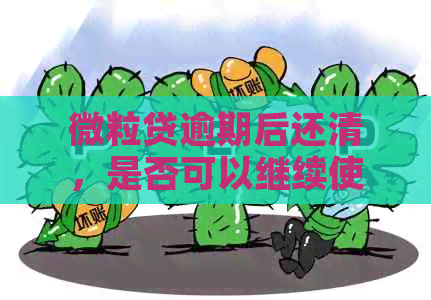 微粒贷逾期后还清，是否可以继续使用？对有影响吗？