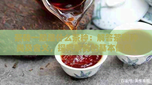 茶砖一般是什么茶种：解答茶砖种类及含义，探究茶砖的基本信息。