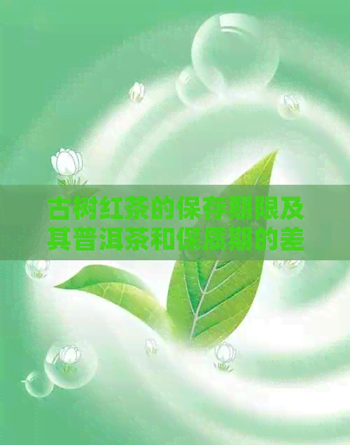 古树红茶的保存期限及其普洱茶和保质期的差异分析