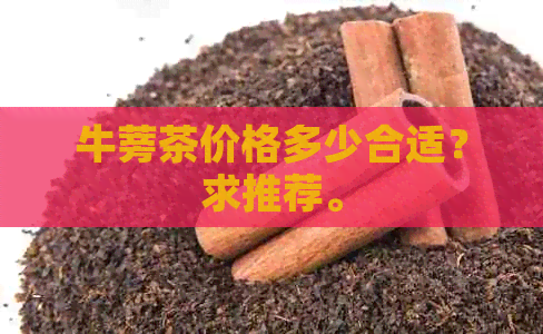 牛蒡茶价格多少合适？求推荐。