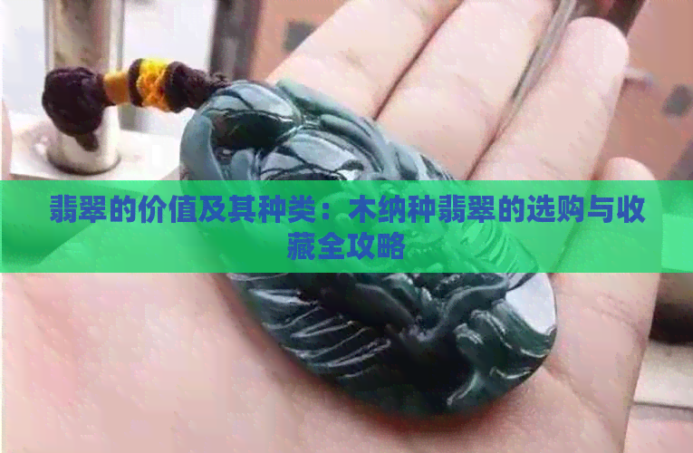 翡翠的价值及其种类：木纳种翡翠的选购与收藏全攻略