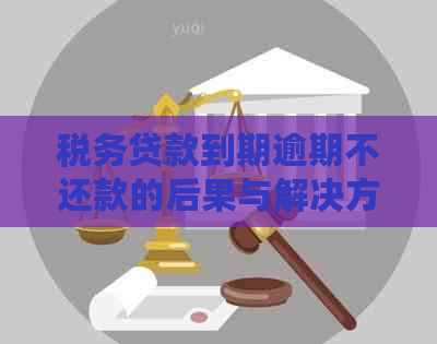 税务贷款到期逾期不还款的后果与解决方法